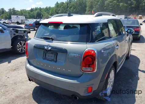 2018 Mini Countryman Cooper S z USA, uszkodzony, nr VIN WMZYT5C37J3E59395